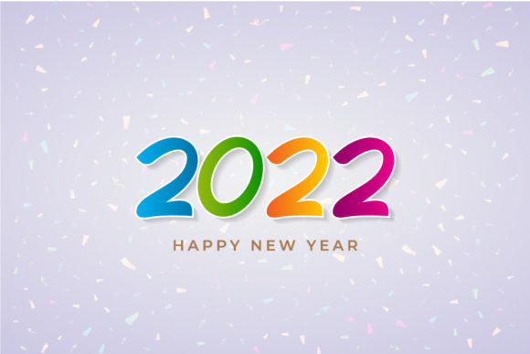Celebrate with Style: A Designer's Guide to the Colorful Happy New Year 2022 Banner