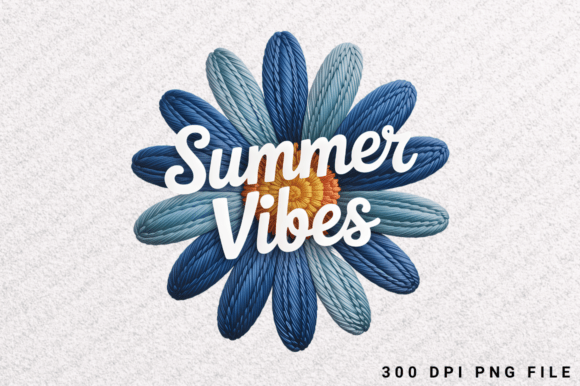 Summer Vibes Sublimation PNG: Vintage Texture Meets Modern Edge